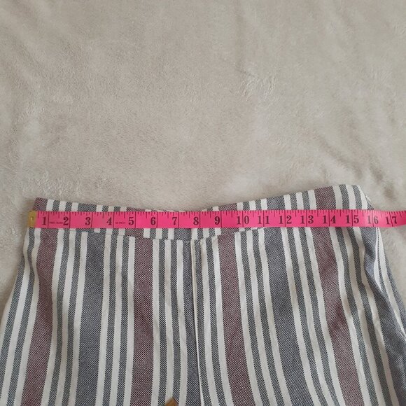 Free People Striped Ankle Pants - Pink, Gray, White - Picture 9 of 13